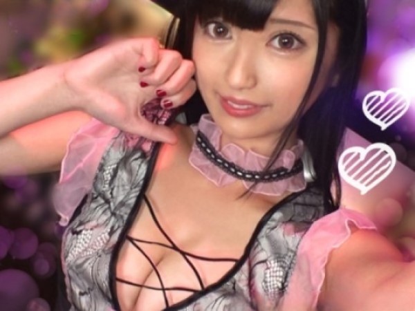 【コスプレ美少女の誘惑】 メイドカフェ店員がエロかわいい♡ スレンダーなカラダで生チンを味わい尽くす！