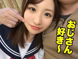 【黒髪JKの裏の顔】『おじさん、気持ちいい…』清楚な吹奏楽部女子が実は淫乱！天然美少女がおじさんチ○ポに夢中♡ 背徳のフェラチオで男を骨抜きにする！