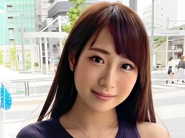 【Gカップ素人娘】『感じちゃう…』服の上からおっぱいを揉みしだかれ、立ちバックで着衣のままハメられ悶絶！全裸になると敏感ボディがさらに露わに！